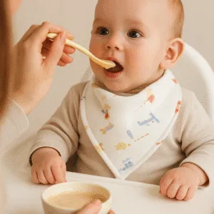 2 çıtçıtlı interlok penye bebek önlüğü genel görünüm