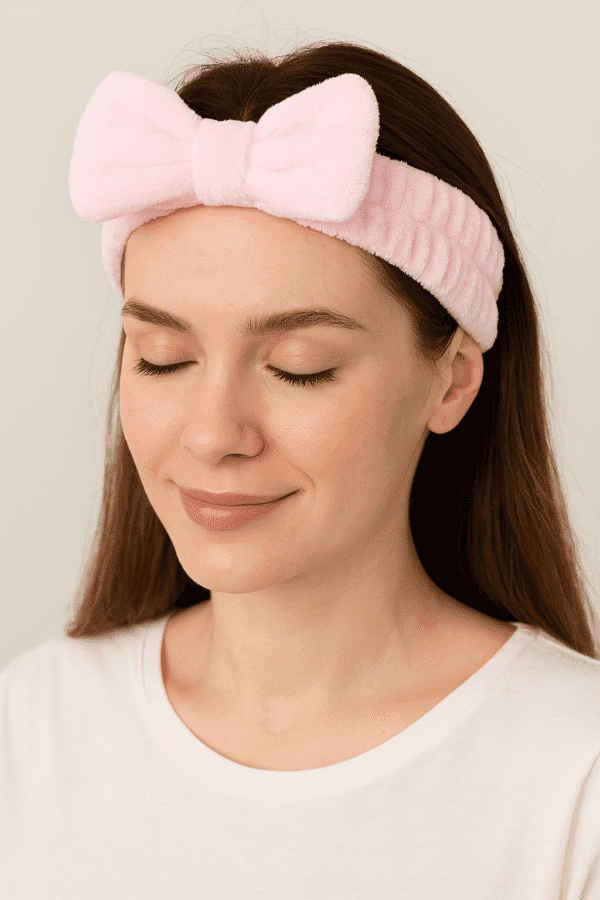 Fiyonk Detaylı Peluş Saç Bandı