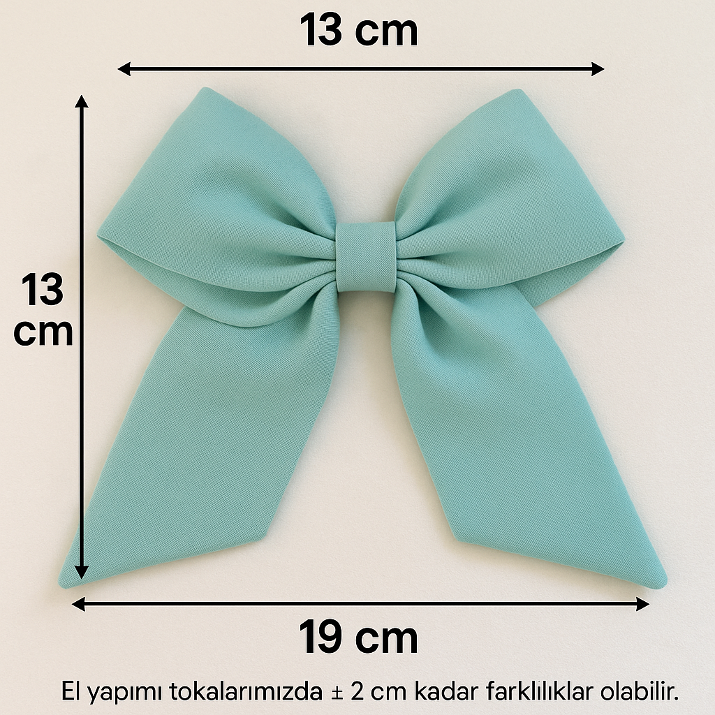 büyük fiyonk toka 2’li set ölçü 19x13 cm görseli