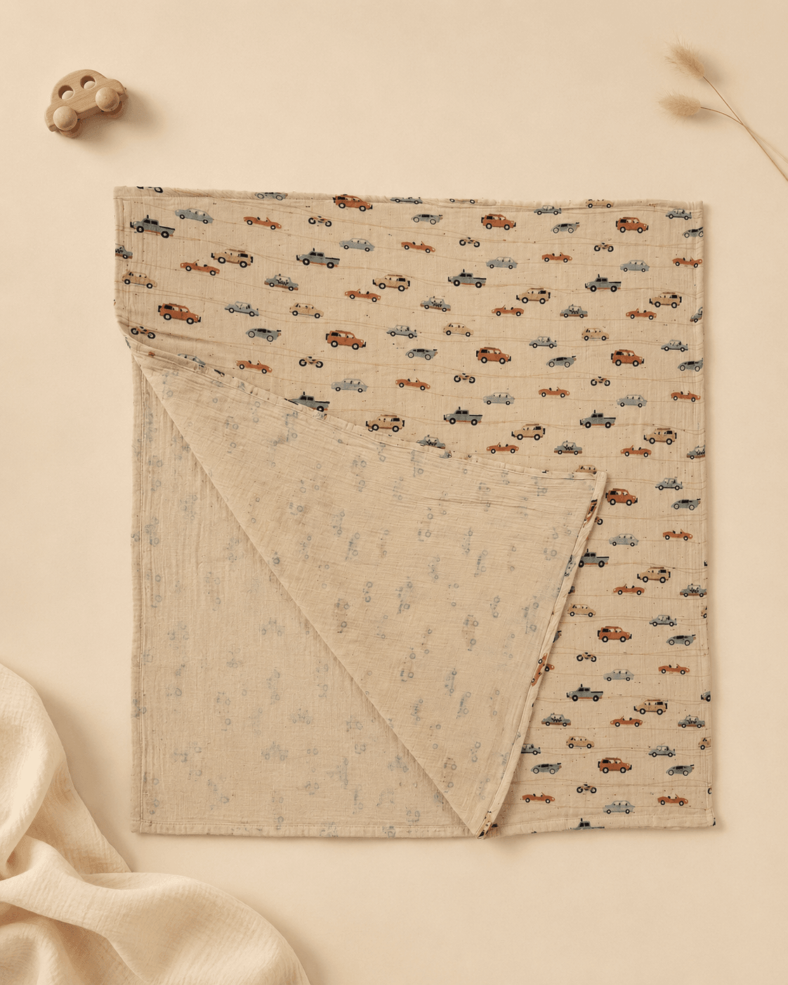 80x80 cm müslin bebek örtüsü battaniye puset örtüsü olarak kullanım